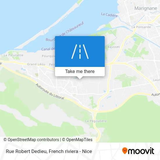 Rue Robert Dedieu map