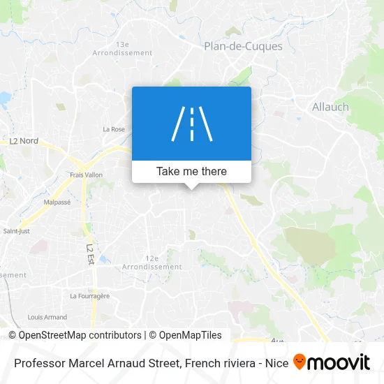 Rue Du Professeur Marcel Arnaud map