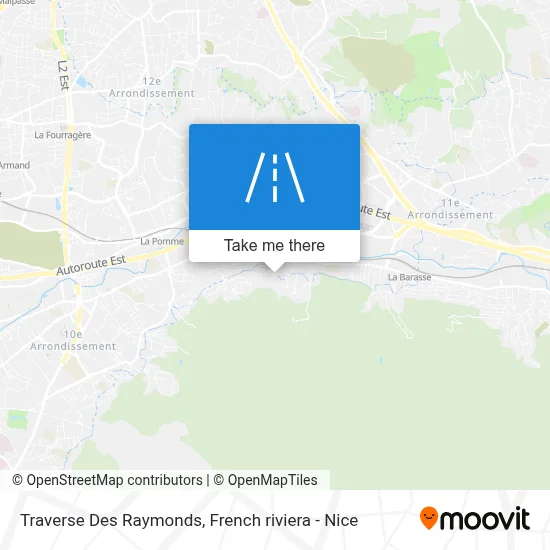 Traverse Des Raymonds map