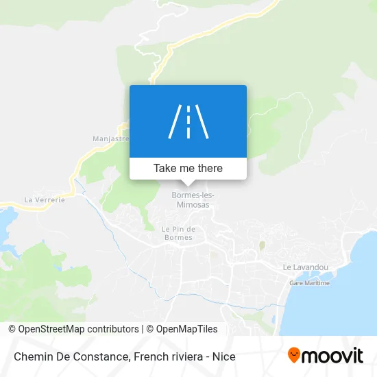 Chemin De Constance map