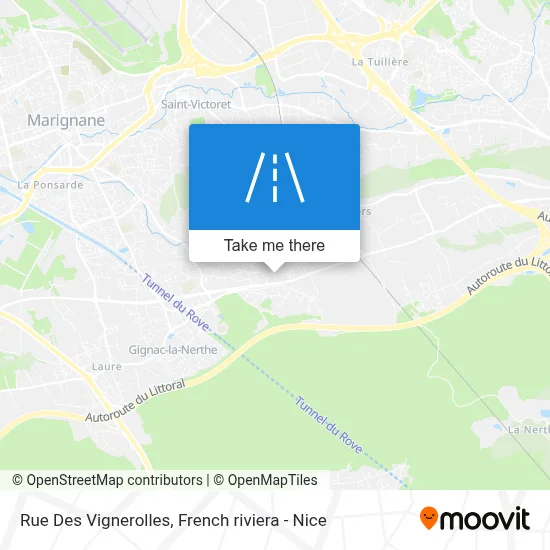 Rue Des Vignerolles map