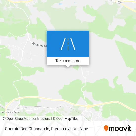 Chemin Des Chassauds map