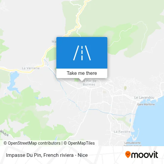 Impasse Du Pin map