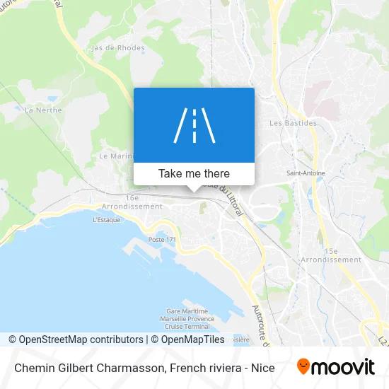 Mapa Chemin Gilbert Charmasson