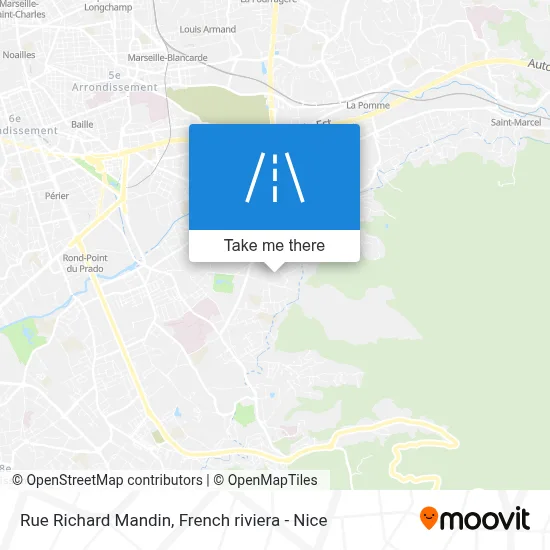 Rue Richard Mandin map