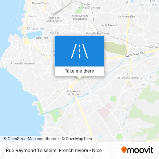 Rue Raymond Teisseire map
