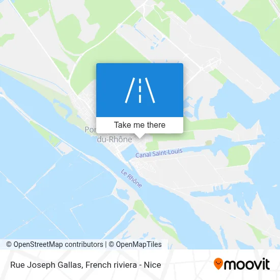 Rue Joseph Gallas map