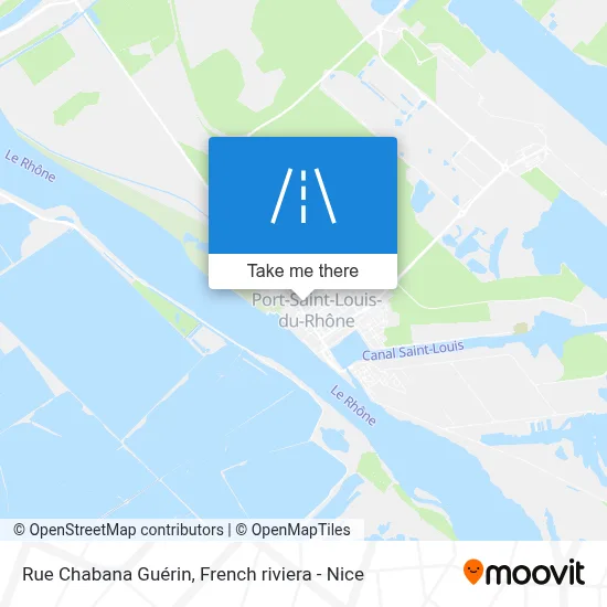 Rue Chabana Guérin map