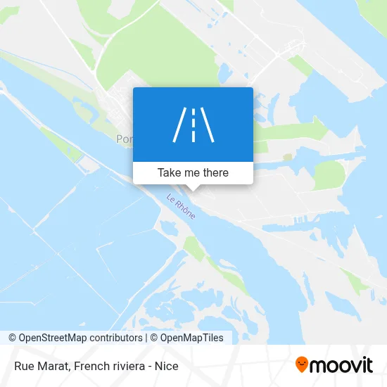 Mapa Rue Marat