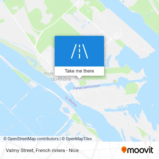 Mapa Rue De Valmy