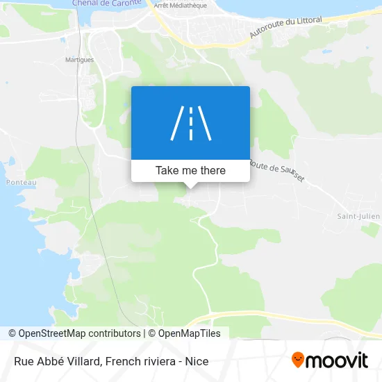 Rue Abbé Villard map