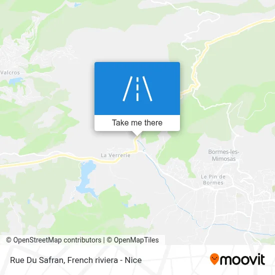 Mapa Rue Du Safran