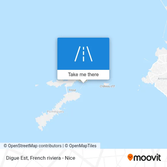 Digue Est map