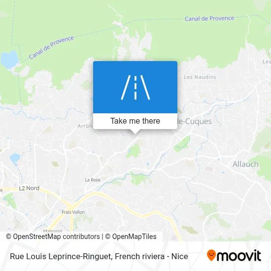 Rue Louis Leprince-Ringuet map