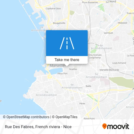Rue Des Fabres map