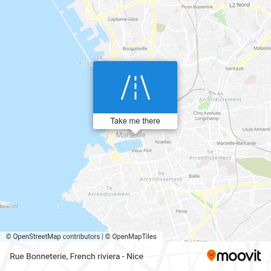 Rue Bonneterie map