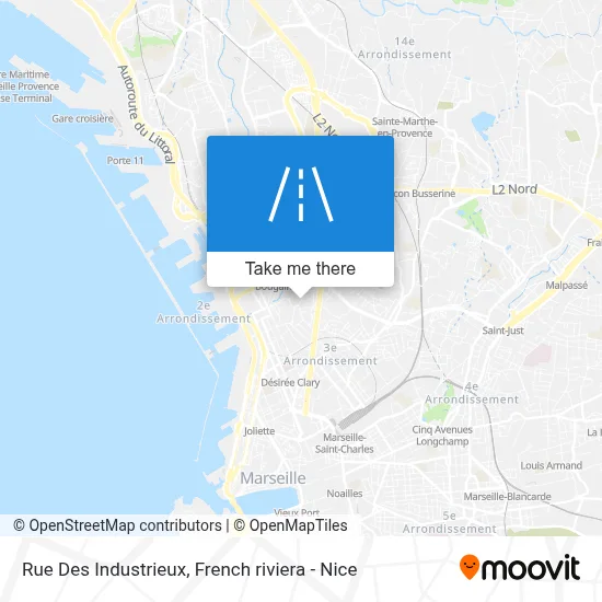 Rue Des Industrieux map