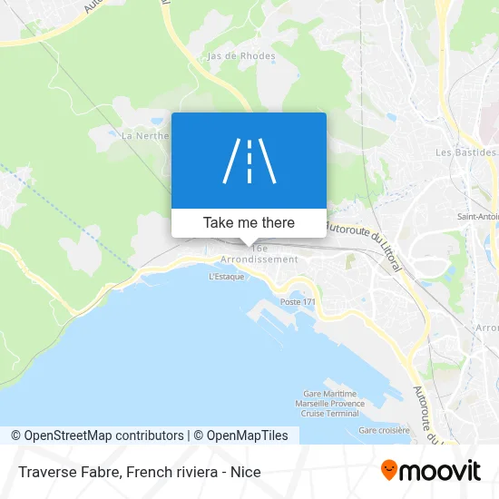 Traverse Fabre map