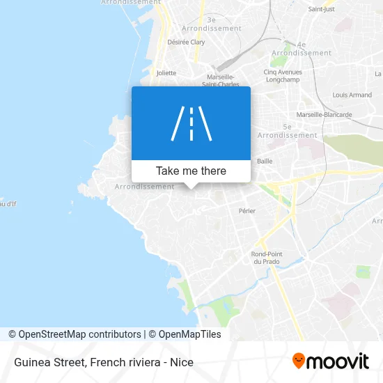Rue De Guinée map