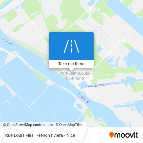 Mapa Rue Louis Filisi