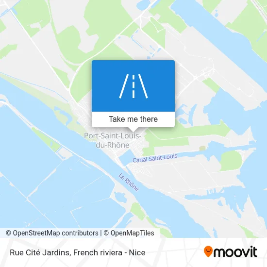 Rue Cité Jardins map