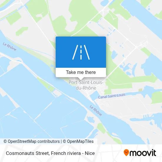 Rue Des Cosmonautes map