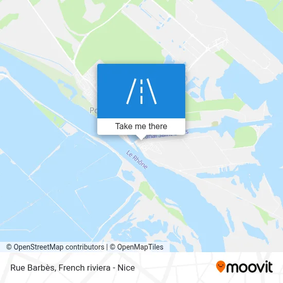 Rue Barbès map