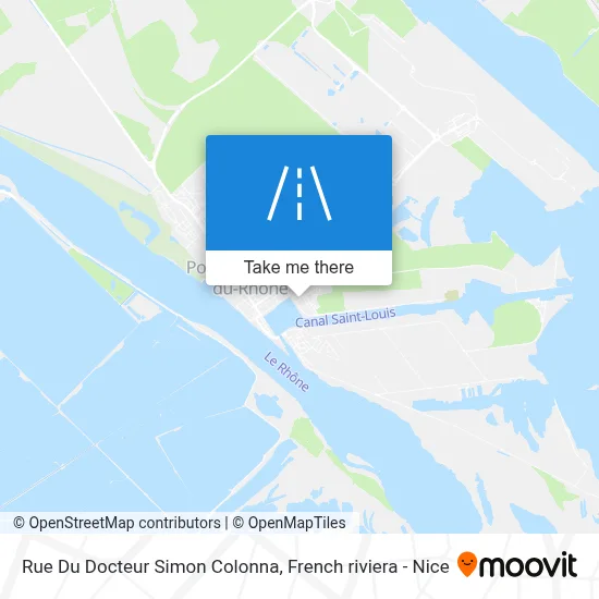 Rue Du Docteur Simon Colonna map