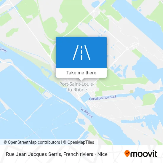 Mapa Rue Jean Jacques Serris