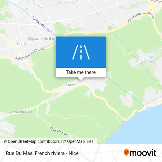 Rue Du Mas map