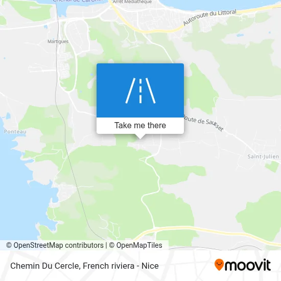 Chemin Du Cercle map