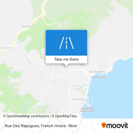 Rue Des Rapugues map