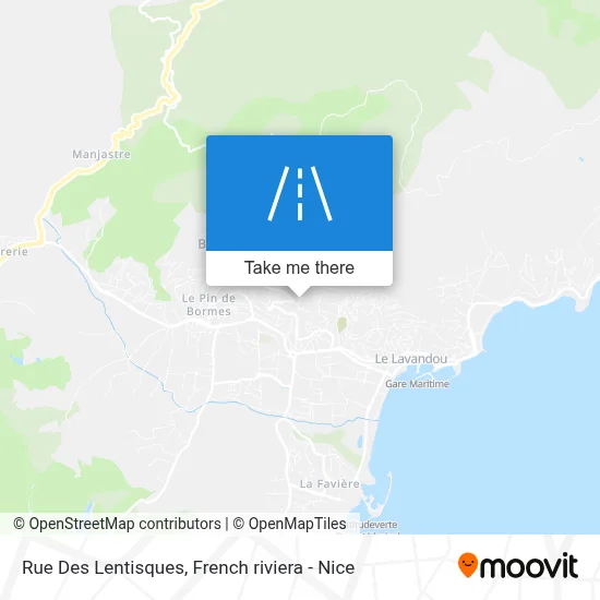 Rue Des Lentisques map