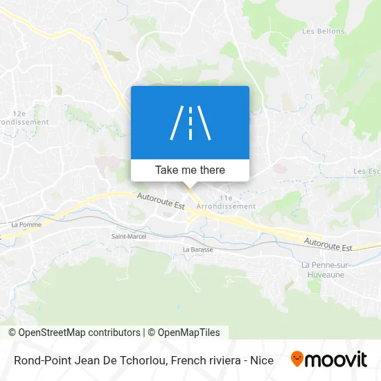 Rond-Point Jean De Tchorlou map