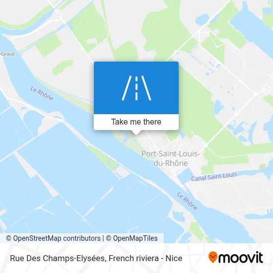 Rue Des Champs-Elysées map