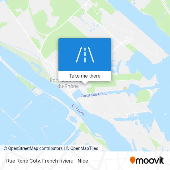 Rue René Coty map