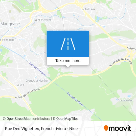 Rue Des Vignettes map