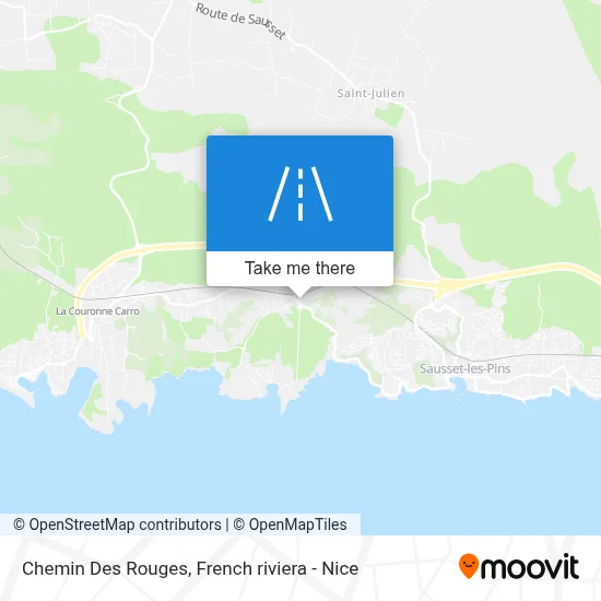 Chemin Des Rouges map