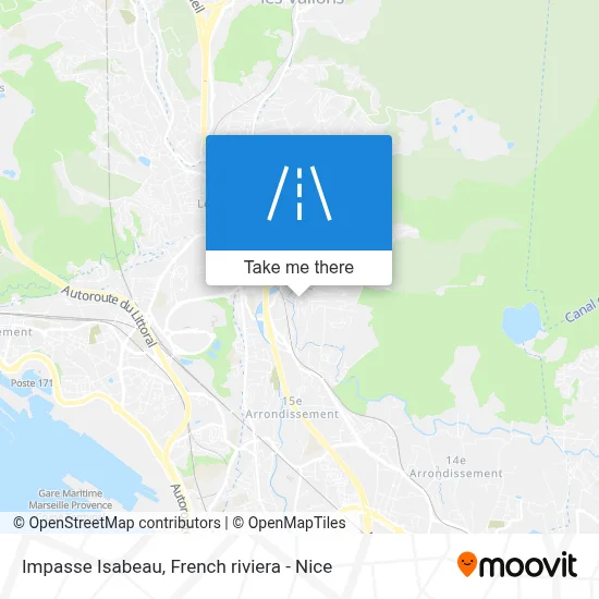 Impasse Isabeau map