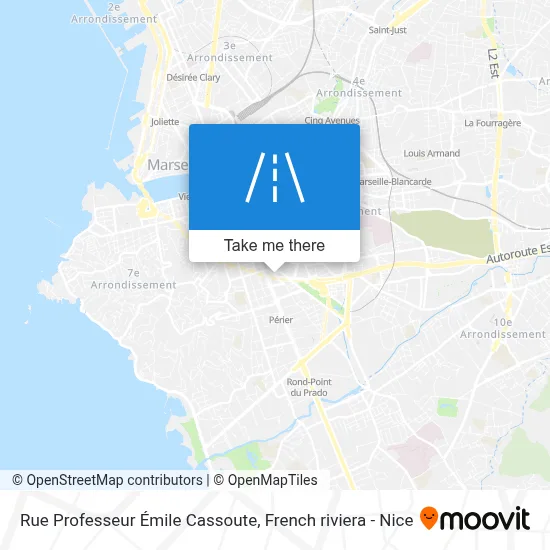 Rue Professeur Émile Cassoute map