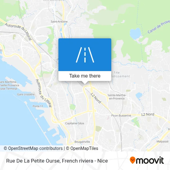 Rue De La Petite Ourse map