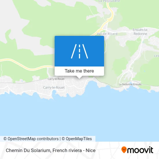 Chemin Du Solarium map