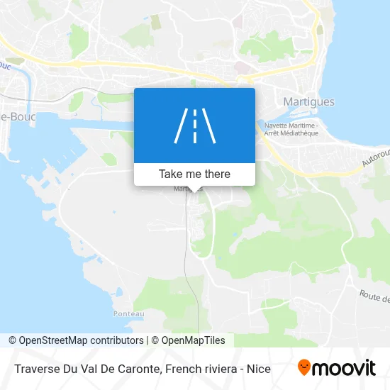 Traverse Du Val De Caronte map
