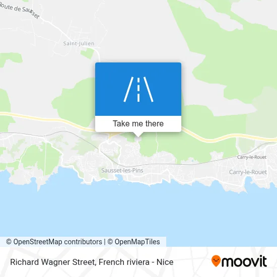 Rue Richard Wagner map