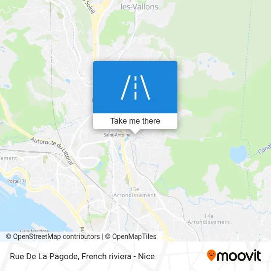 Rue De La Pagode map