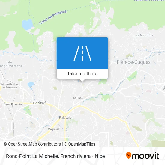 Rond-Point La Michelle map