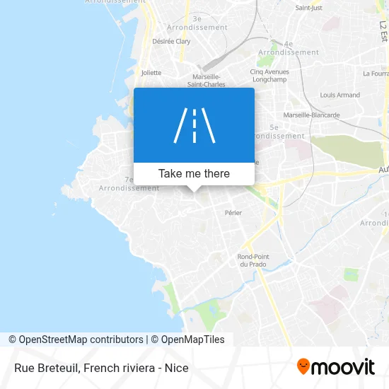 Rue Breteuil map