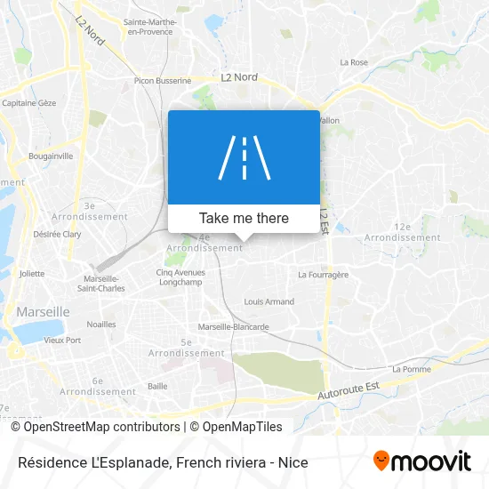 Résidence L'Esplanade map