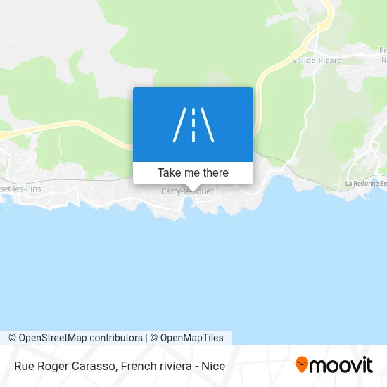 Rue Roger Carasso map