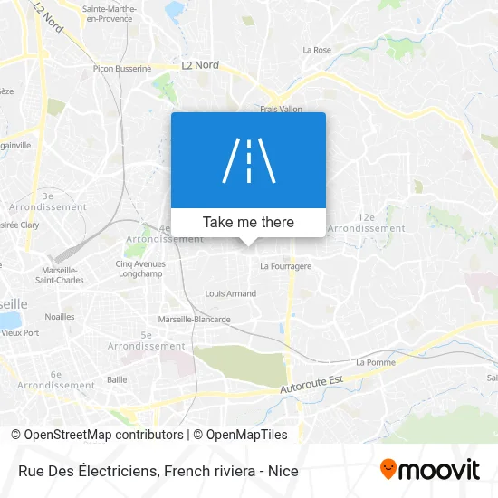 Rue Des Électriciens map